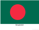 Bangladesh Flag Template
