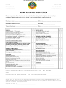 Smithfield Fire Rescue Home Business Inspection Form