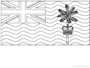 British Indian Ocean Territory Flag Template