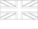 United Kingdom Flag Template