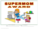 Supermom Award