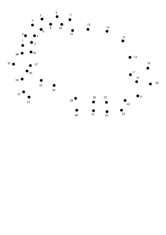 Dinosaur Dot-To-Dot Sheet Printable pdf