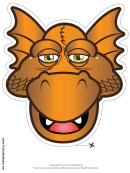 Dragon Drowsy Mask Template