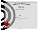 Certificate Of Achievement Template