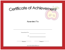 Achievement Apple Certificate