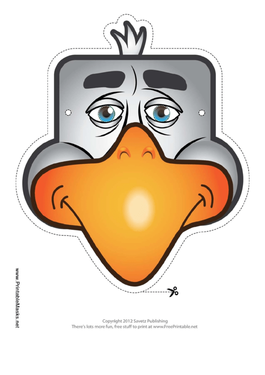 Eagle Mask Template Printable pdf