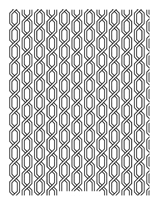 Adult Coloring Pages: Chain Printable pdf