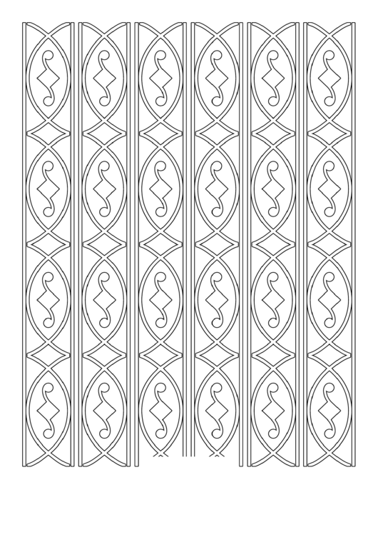Adult Coloring Pages: Panes Printable pdf