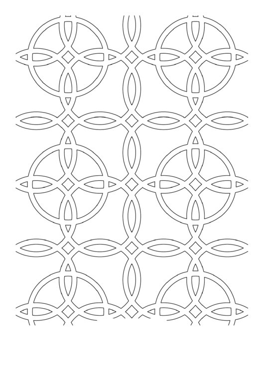 Adult Coloring Pages: Melded Printable pdf