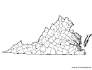 Adult Coloring Pages: Virginia