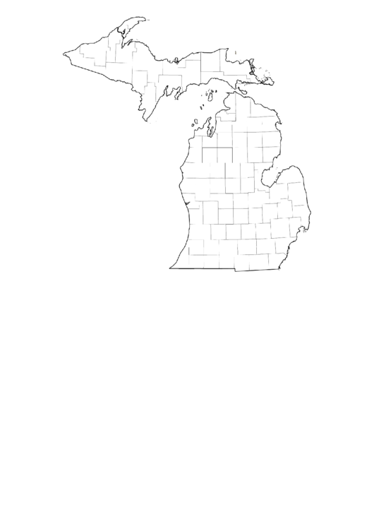 Adult Coloring Pages: Michigan Printable pdf