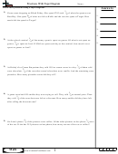 Fractions With Tape Diagram - Fraction Worksheet With Answers