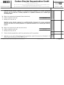 Form 8933 - Carbon Dioxide Sequestration Credit - 2012