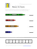 Measure The Crayons Worksheet