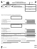 Form St-394 - Rental Surcharge Return