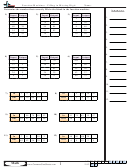 Function Machines - Filling In Missing Digit - Function Worksheet With Answers