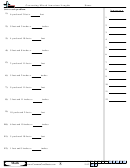 Converting Mixed American Lengths - Measurement Worksheet With Answers Printable pdf