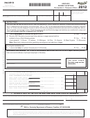 Form 740-np-r - Kentucky Income Tax Return Nonresident-reciprocal State - 2012