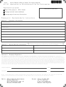 Form 301-ef - Application For Withholding E-file Tax Participation
