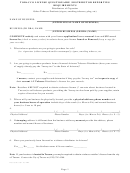Tobacco License Questionaire / Distributor Reporting Requirements