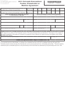Form Dr 0107 - Colorado Nonresident Partner, Shareholder Or Member Agreement - 2013