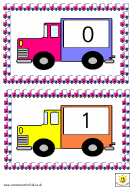 Truck Poster Template Printable pdf