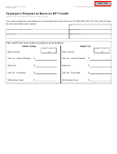 Form 2448 - Taxpayer's Request To Move An Eft Credit