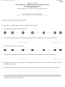 Form X-10 - Articles Of Conversion Printable pdf