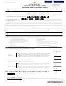 Form 1100cr 0101 - Computation Schedule For Claiming Delaware Economic Development Credits - 2012