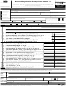 Fillable Form 990 - Return Of Organization Exempt From Income Tax - 2012 Printable pdf
