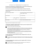 Fillable Form Nrw-Exemption - Affidavit By Nonresident Of Exemption Printable pdf
