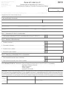Form Ct-1041 K-1t - Transmittal Of Schedule Ct-1041 K-1, Benefi Ciary's Share Of Certain Connecticut Items - 2013