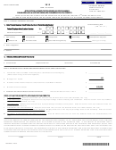 Form 1801ac0009 - Application & Computation Schedule For Claiming Delaware Land & Historic Resource Conservation Tax Credits - 2012