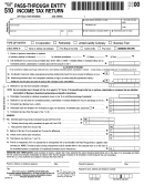 Form 510 - Pass-through Entity Income Tax Return - 2000