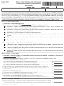 Form 305 - Clean Fuel Vehicle And Advanced Cellulosic Biofuels Job Creation Tax Credit Printable pdf