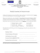 Form Uia 4101 - Employer's Quarterly Tax Payment Coupon