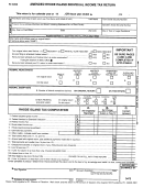 Fillable Form Ri-1040x - Amended Rhode Island Individual Tax Return Printable pdf