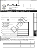 Form Smf - 10 Draft - Supplier Of Motor Fuels Report Printable pdf