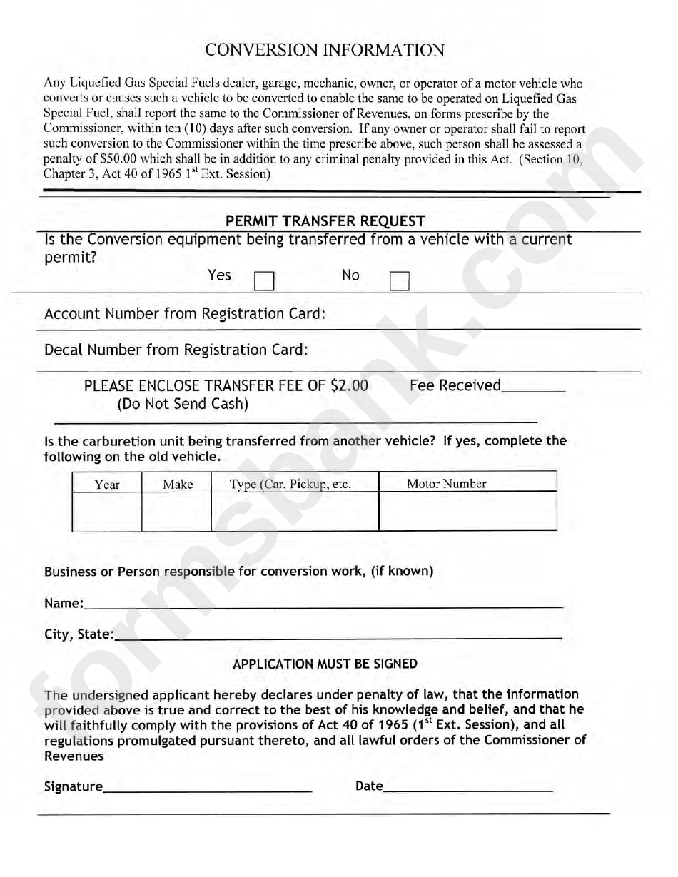 Arkansas Lpg Flat Fee Application Form