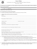 Form Tpm-2 - Certification For Listing In The Connecticut Tobacco Directory As Of July 1, 2013