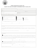 Request For Cancellation Benefit Or Deferment Prior To Cancellation - State Of Illinois