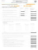 Form Wv/mitc-1 - West Virginia Credit For Manufacturing Investment Printable pdf