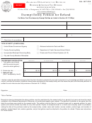 Form B/l: Mft-pre - Exempt Entity Petition For Refund