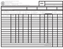 Form 3008 - Schedule Of Terminal Operator Disbursements