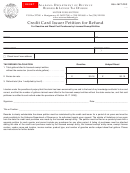 Form B/l: Mft-prc - Credit Card Issuer Petition For Refund