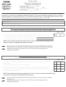 Form Ri-1120f - Supplemental Schedule Rhode Island Business Corporation Tax