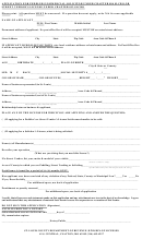 Application For Peddler/commercial Solicitor - St. Louis County Department Of Revenue, Division Of Licenses