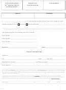 Form Request For Support Review - Tuscola County, Michigan