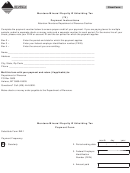 Montana Mineral Royalty Withholding Tax Payment Form
