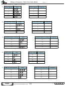 Filling In Frequency Table From Tally Marks - Tally Mark Worksheet With Answers